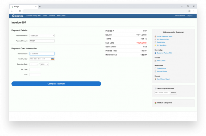Payment Acceptance
